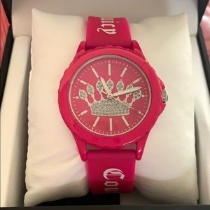 Juicy Couture Black Label pink watch